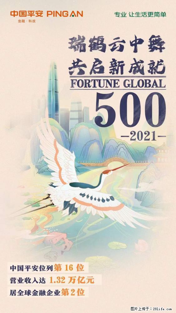 【中国平安】世界500强 中国平安名列16！恭喜平安！！ - 新手上路 - 东莞生活社区 - 东莞28生活网 dg.28life.net